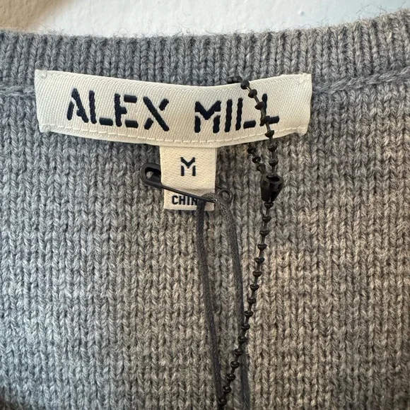 Alex Mill Gray Cardigan Sweater - Picture 2 of 10
